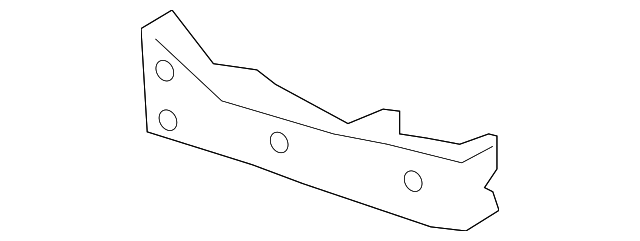 Mazda 3 Fender Brace Sedan - MA1245105