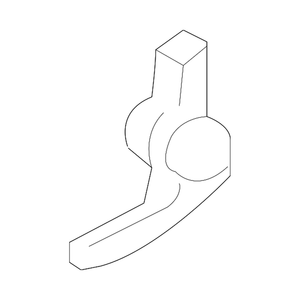 Front Driver Side Interior Door Handle image
