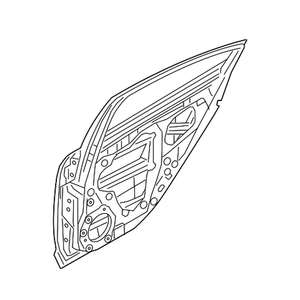 Rear Driver Side Door Shell image
