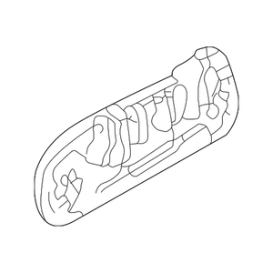 Rear Passenger Side Exterior Door Handle image