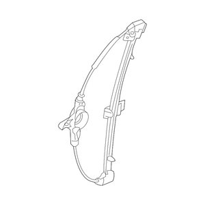 Rear Passenger Side Window Regulator image