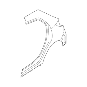 Rear Driver Side Fender image