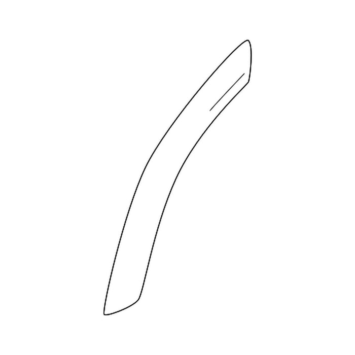 Mazda CX-70/CX-90 Wheel Arch Molding On Door - MA1790115