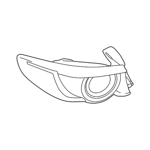 Mazda 3 Tail Light Assembly Hatchback - MA2804145