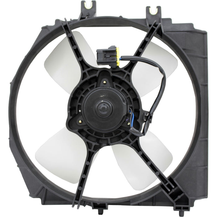 1995-1998 Mazda Protege Engine Cooling Fan Assembly Includes Motor/Blade/Shroud 1.5L L4/1.8L L4 - MA3115102-Partify-Painted-Replacement-Body-Parts