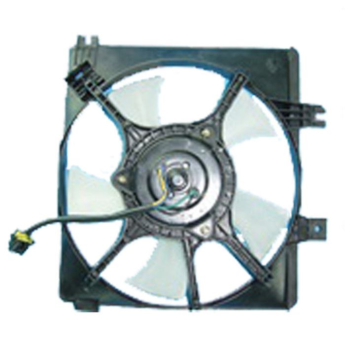 1998-1999 Mazda 626 Engine Cooling Fan Assembly Includes Motor/Blade/Shroud Auxillary Cooling 2.5L V6 - MA3115110-Partify-Painted-Replacement-Body-Parts