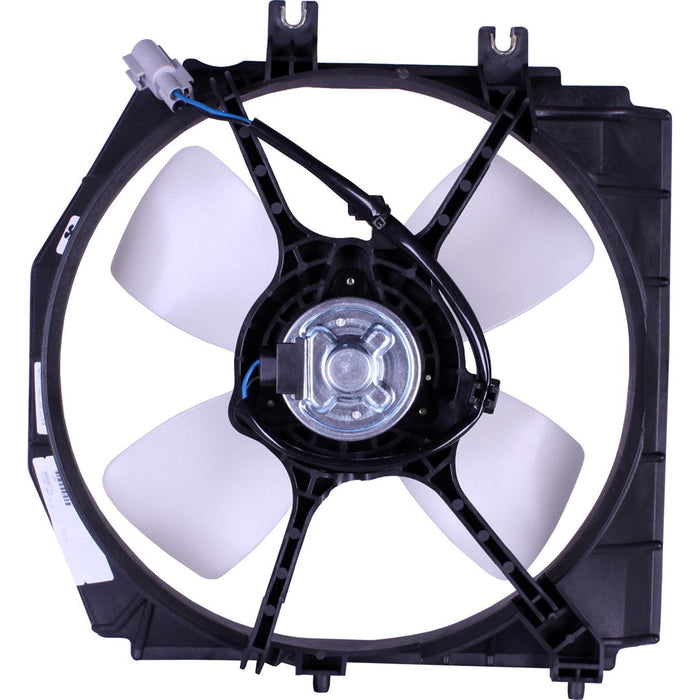 1999-2002 Mazda Protege Engine Cooling Fan Assembly Left Side - MA3115112-Partify-Painted-Replacement-Body-Parts