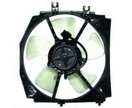 1995-1998 Mazda Protege Engine Cooling Fan Assembly Dual Fan Assembly Usa 1.8L L4 - MA3115118-Partify-Painted-Replacement-Body-Parts
