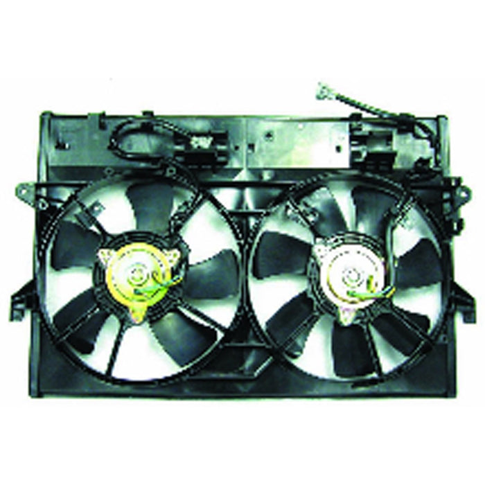 2000-2001 Mazda MPV Engine Cooling Fan Assembly Dual Fan Assembly W/Air Cond - MA3115125-Partify-Painted-Replacement-Body-Parts