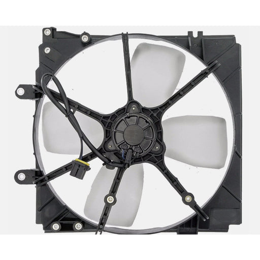 1993-1997 Mazda 626/MX-6 Engine Cooling Fan Assembly Includes Motor/Blade/Shroud 2L L4 - MA3115126-Partify-Painted-Replacement-Body-Parts