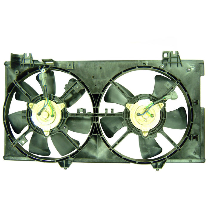 2003-2008 Mazda 6 Engine Cooling Fan Assembly 2.3L L4 Naturally Aspirated - MA3115127-Partify-Painted-Replacement-Body-Parts