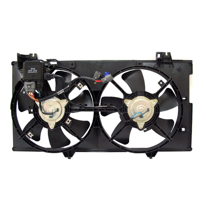 2003-2005 Mazda 6 S Engine Cooling Fan Assembly 3L V6 - MA3115128-Partify-Painted-Replacement-Body-Parts