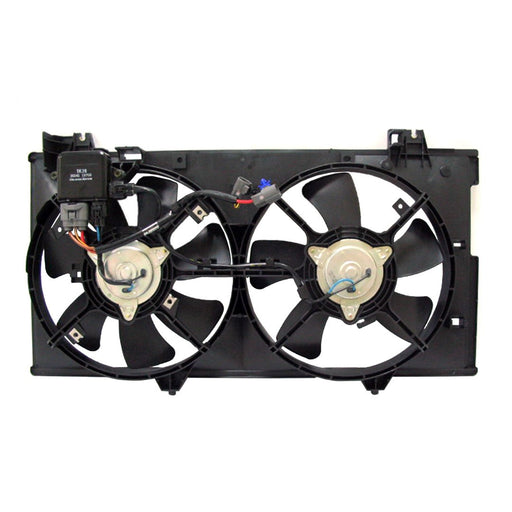 2003-2005 Mazda 6 S Engine Cooling Fan Assembly 3L V6 - MA3115128-Partify-Painted-Replacement-Body-Parts