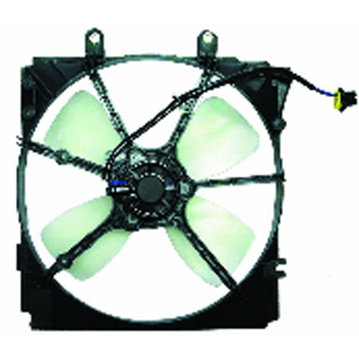 1993-1997 Mazda 626 Engine Cooling Fan Assembly W/Motor/Blade/Shroud 2L L4 - MA3115135-Partify-Painted-Replacement-Body-Parts