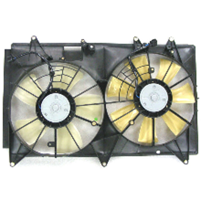 2007-2009 Mazda CX-7 Engine Cooling Fan Assembly - MA3115139-Partify-Painted-Replacement-Body-Parts