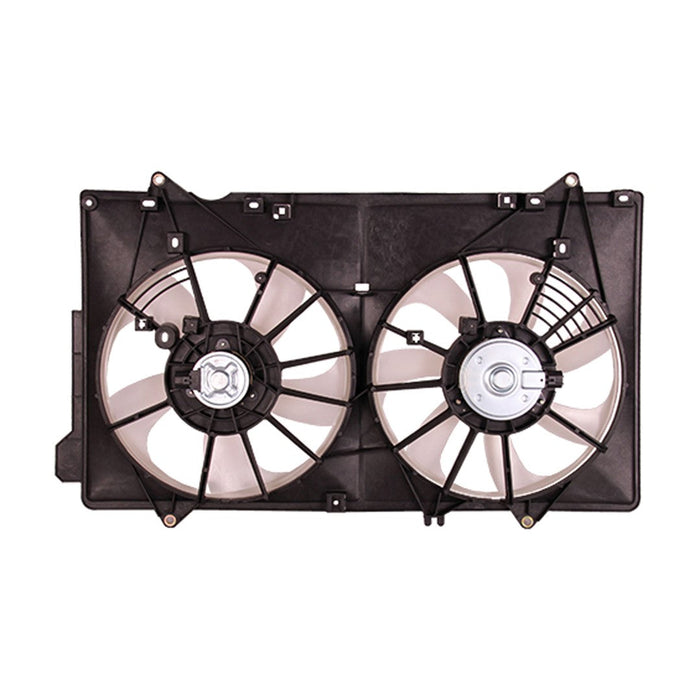 2013-2016 Mazda CX-5 Engine Cooling Fan Assembly Motor/Blade/Shroud Dual Fan Assy - MA3115152-Partify-Painted-Replacement-Body-Parts