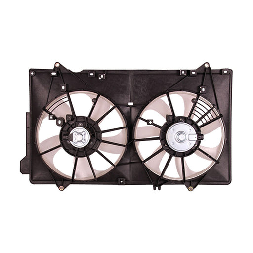 2013-2016 Mazda CX-5 Engine Cooling Fan Assembly Motor/Blade/Shroud Dual Fan Assy - MA3115152-Partify-Painted-Replacement-Body-Parts