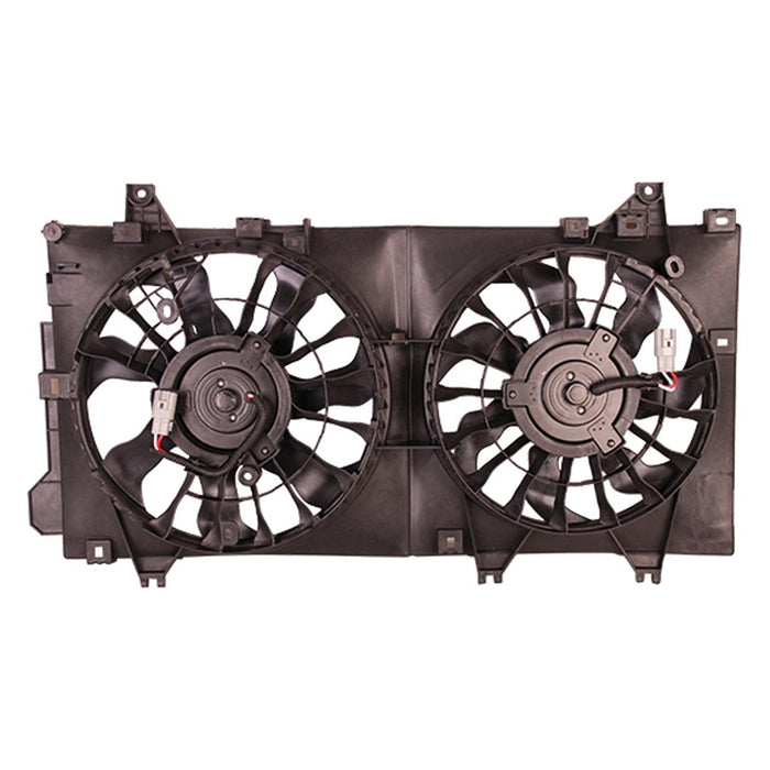 2014-2018 Mazda 3 Engine Cooling Fan Assembly Japan Built Dual Fan Assy - MA3115161-Partify-Painted-Replacement-Body-Parts