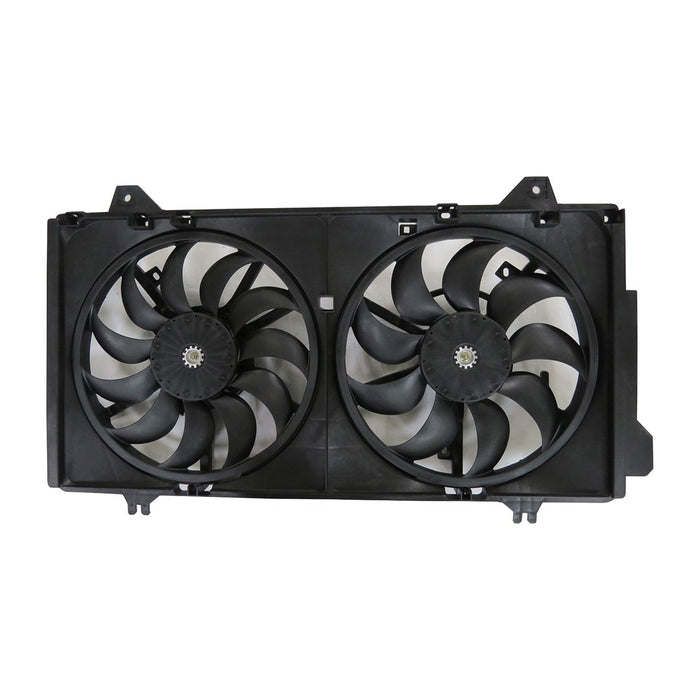 2016-2018 Mazda 3 Engine Cooling Fan Assembly Mexico Built - MA3115165-Partify-Painted-Replacement-Body-Parts