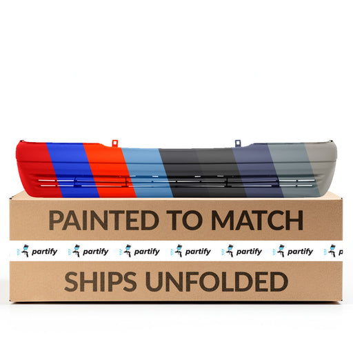 1995-1999 Mercedes S320 Front Bumper Sedan - MB1000115-Partify-Painted-Replacement-Body-Parts
