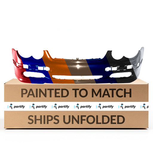 2002-2004 Mercedes-Benz C230/C320 CAPA Certified Front Bumper W/O Amg 2 Door Coupe - MB1000155C-Partify-Painted-Replacement-Body-Parts