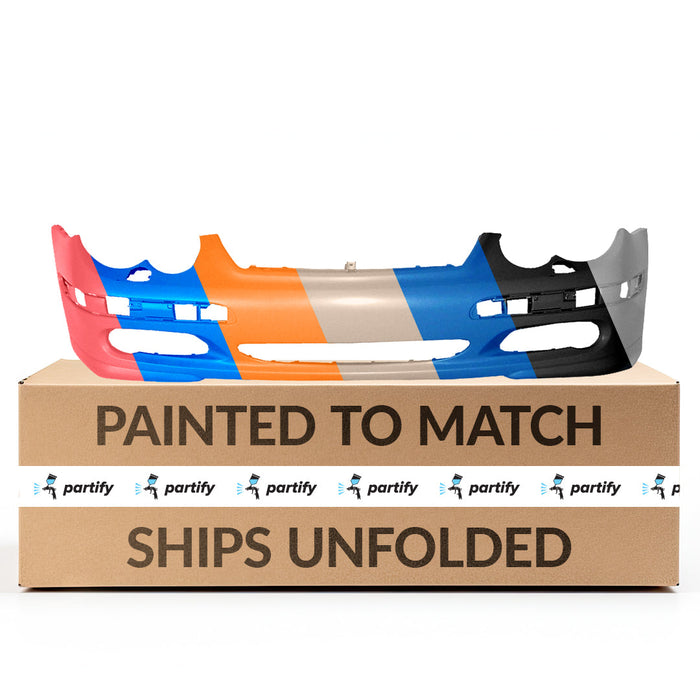 2002-2004 Mercedes-Benz C230/C320 Front Bumper W/O Amg W/Headlamp Washers 2 Door Coupe - MB1000202-Partify-Painted-Replacement-Body-Parts