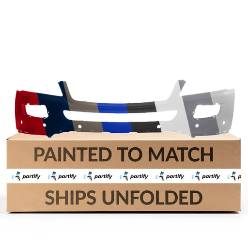 2006-2008 Mercedes ML350 Front Bumper With Sensor Holes Without Headlight Washer Holes Without Sport - MB1000231-Partify-Painted-Replacement-Body-Parts