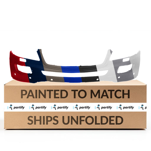 2006-2008 Mercedes ML350 Front Bumper With Sensor Holes/Headlight Washer Holes Without Sport - MB1000232-Partify-Painted-Replacement-Body-Parts