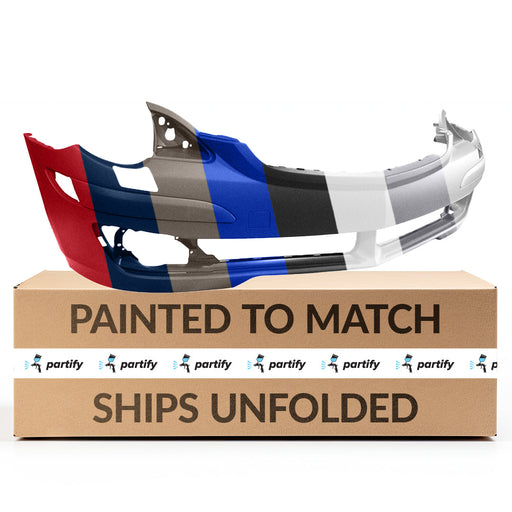 2006-2010 Mercedes R320 Front Bumper Without Sensor Holes With Headlight Washer Holes - MB1000243-Partify-Painted-Replacement-Body-Parts