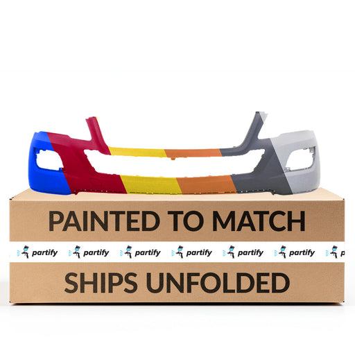 2009-2011 Mercedes ML320 Front Bumper Without Sensor Holes/ Headlight Washer Holes Without Sport - MB1000290-Partify-Painted-Replacement-Body-Parts