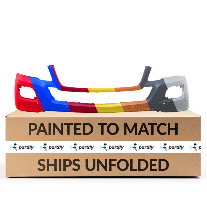 2009-2011 Mercedes ML320 Front Bumper With Sensor Holes Without Headlight Washer Holes Without Sport - MB1000292-Partify-Painted-Replacement-Body-Parts