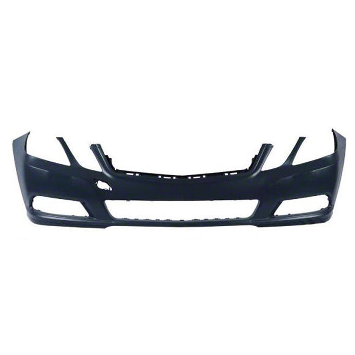 2010-2013 Mercedes-Benz E350/E400/E550 Hybrid Front Bumper W212 W/O Amg Styling Pkg W/O H/L Washer W/O Parktronic Sedan/Wagon - MB1000309-Partify-Painted-Replacement-Body-Parts