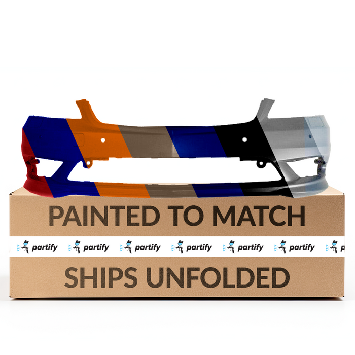 2010-2013 Mercedes S350 Bluetec Front Bumper With Sensor Holes - MB1000349-Partify-Painted-Replacement-Body-Parts