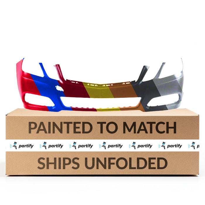 2011-2013 Mercedes-Benz E350 Front Bumper S212 W/O Amg W/O Elegance W/O H/Lamp Wshr W/O Parktronic Wagon - MB1000352-Partify-Painted-Replacement-Body-Parts