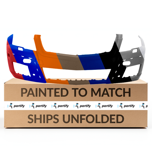 2010-2012 Mercedes GLK350 Front Bumper Without Sensor Holes With Headlight Washer Holes - MB1000376-Partify-Painted-Replacement-Body-Parts