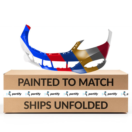 2014-2016 Mercedes-Benz E300/E350/E400/E550 Hybrid Front Bumper W212/S212 W/O Amg Styling Pkg W/O Parktronic W/O Emblem Insert - MB1000427-Partify-Painted-Replacement-Body-Parts