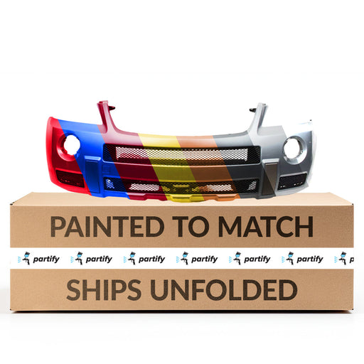 2006-2008 Mercedes-Benz ML320/ML350/ML500/ML550 CAPA Certified Front Bumper W164 W/O Sport Pkg Cover Assembly - MB1000450C-Partify-Painted-Replacement-Body-Parts