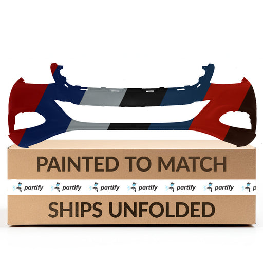 2014-2017 Mercedes S550 Front Bumper Without Sensor Holes Sedan - MB1000460-Partify-Painted-Replacement-Body-Parts