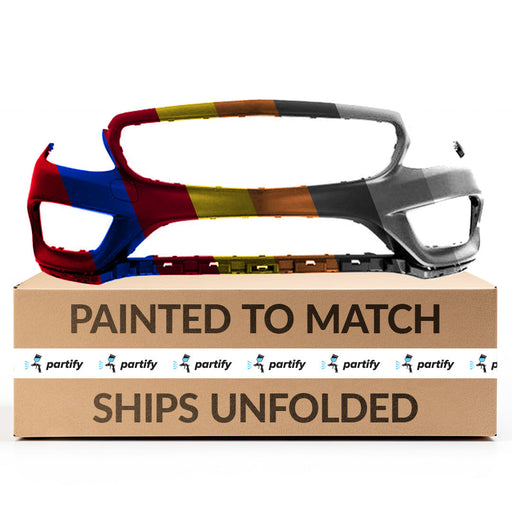 2015-2018 Mercedes C300 Front Bumper - MB1000477-Partify-Painted-Replacement-Body-Parts