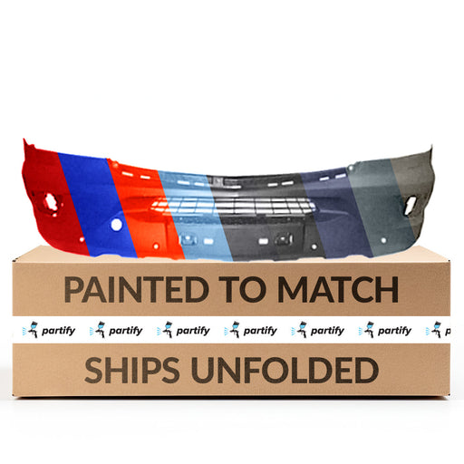 2014-2018 Mercedes Sprinter 2500 Front Bumper With Sensor Holes/Fog Light Washer Holes With Headlight Washer Holes - MB1000485-Partify-Painted-Replacement-Body-Parts