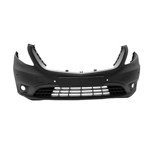 2016-2023 Mercedes-Benz Metris Front Bumper W447 W/Active Park Assist W/O Fog Lamps - MB1000508-Partify-Painted-Replacement-Body-Parts
