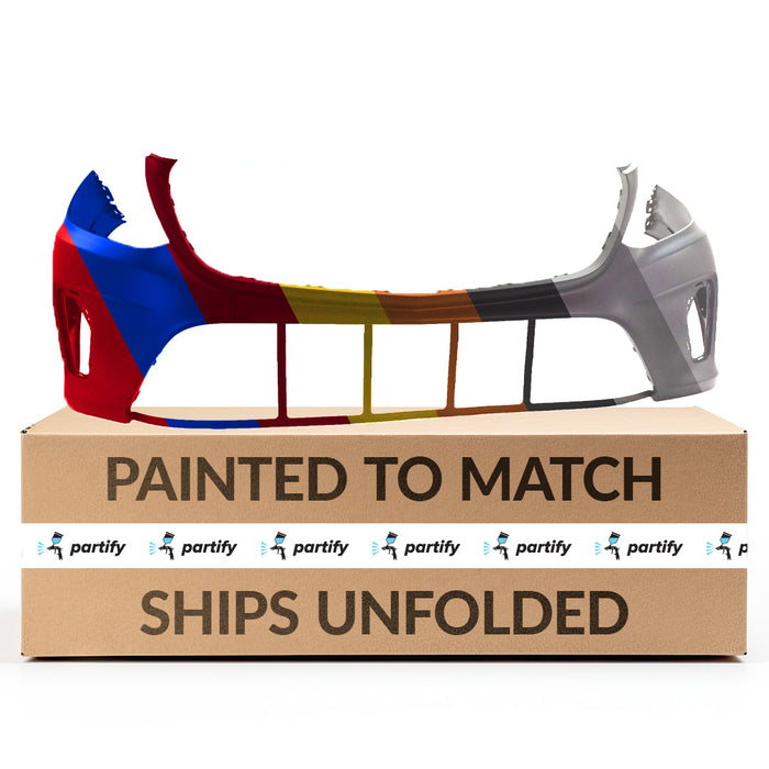 2017-2019 Mercedes-Benz GLS450 Front Bumper X166 W/O Sport Pkg W/Active Park Assist - MB1000528-Partify-Painted-Replacement-Body-Parts