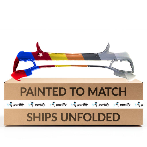 2017-2020 Mercedes-Benz E300/E350/E400/E450 Front Bumper W213 W/Luxury Pkg W/Active Park Assist Sedan/Wagon - MB1000558-Partify-Painted-Replacement-Body-Parts