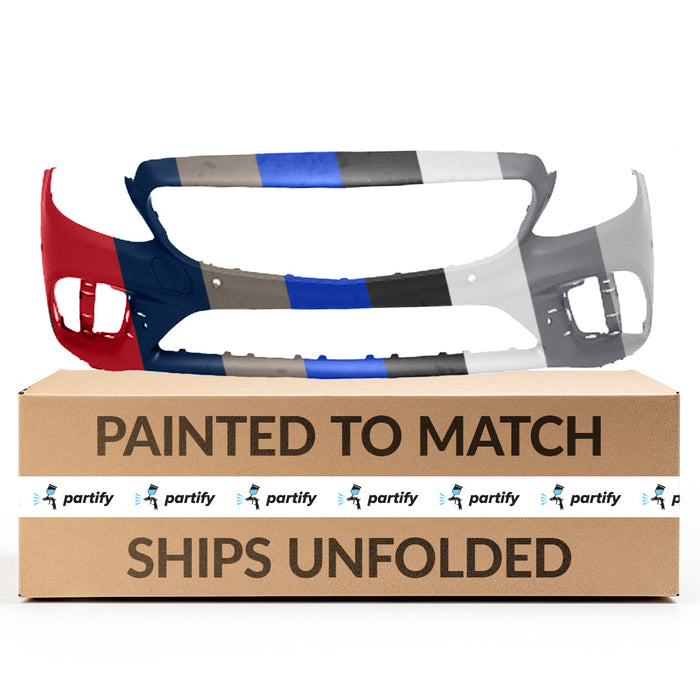 2018-2023 Mercedes C43 AMG Front Bumper - MB1000579-Partify-Painted-Replacement-Body-Parts