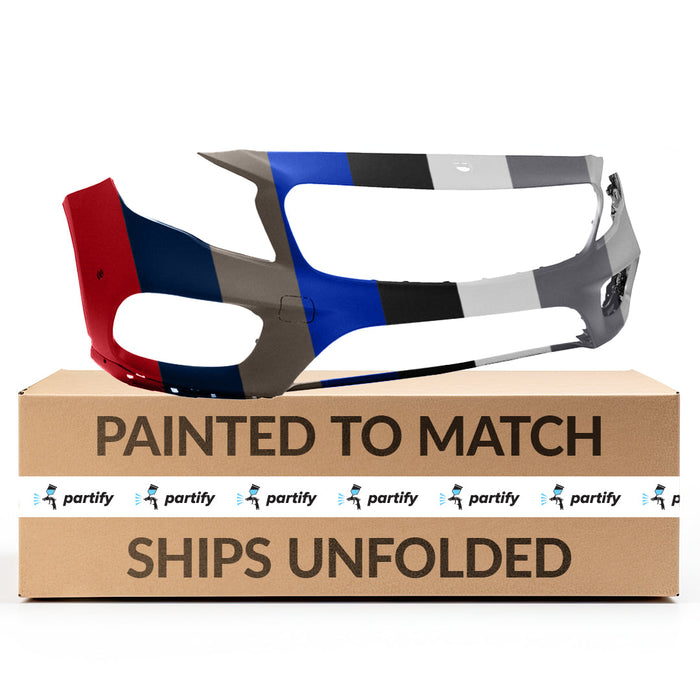 2018-2020 Mercedes GLA250 Front Bumper With Sensor Holes - MB1000583-Partify-Painted-Replacement-Body-Parts