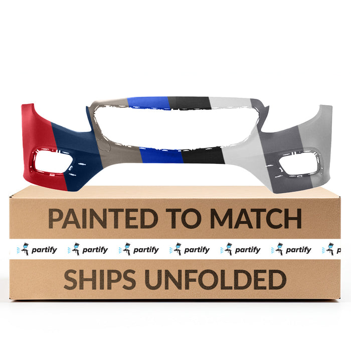 2019-2020 Mercedes E53 AMG Cabriolet Front Bumper Without Sensor Holes Coupe/Convertible - MB1000590-Partify-Painted-Replacement-Body-Parts