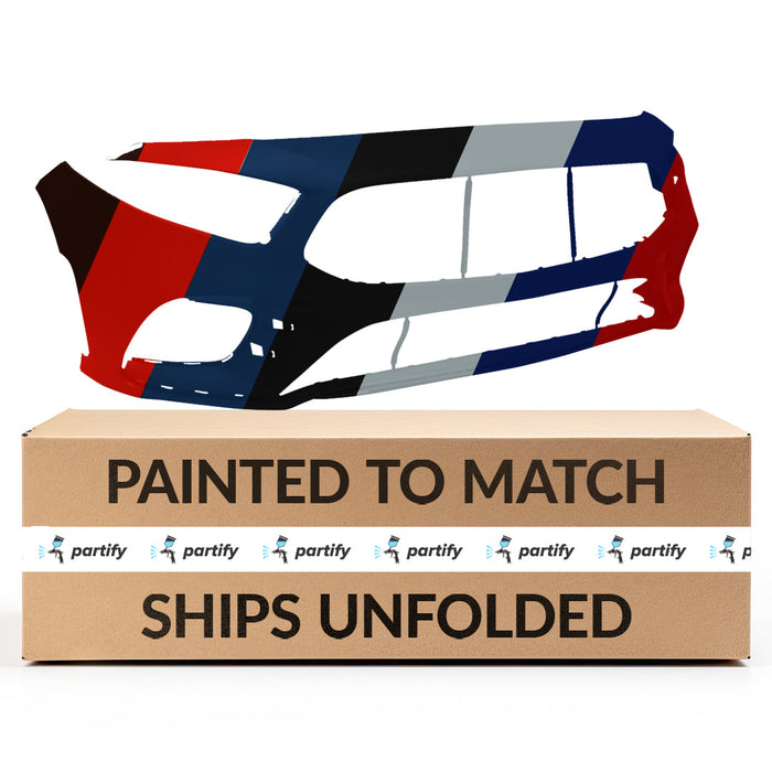 2020-2022 Mercedes-Benz A35 AMG Front Bumper V177 W/O Amg Aerodynamics Pkg W/O Active Park Assist Hatchback/Sedan - MB1000603-Partify-Painted-Replacement-Body-Parts