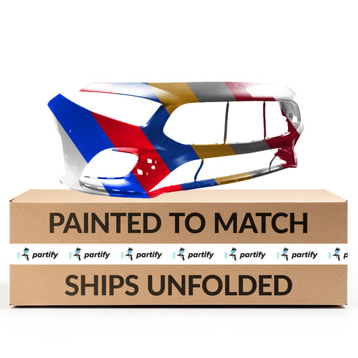 2020-2022 Mercedes A35 AMG Front Bumper - MB1000606-Partify-Painted-Replacement-Body-Parts