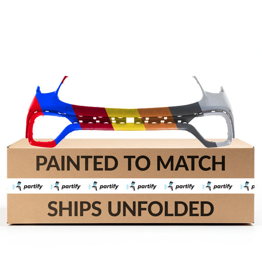 2020-2021 Mercedes GLC63 AMG Front Bumper With Sensor Holes - MB1000618-Partify-Painted-Replacement-Body-Parts