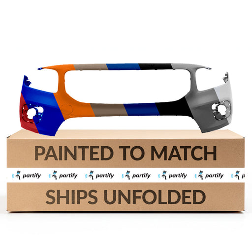 2020-2021 Mercedes GLB250 Front Bumper - MB1000625-Partify-Painted-Replacement-Body-Parts